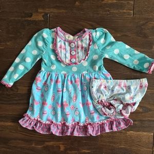 Matilda Jane Stained Glass Dress and Diaper Cover